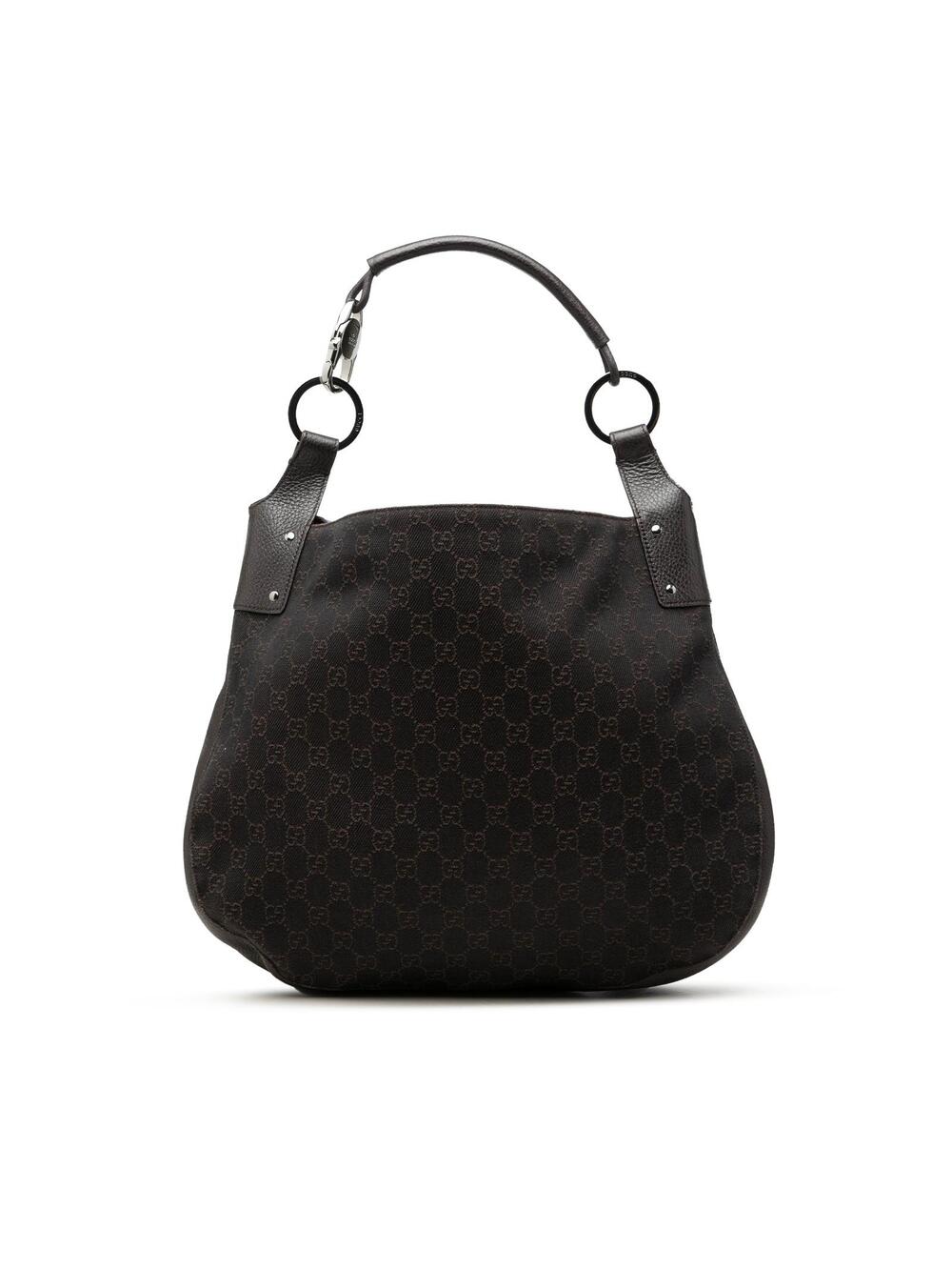 Gucci Large Gg Denim Hobo Pre-Loved Bag #362528G60B